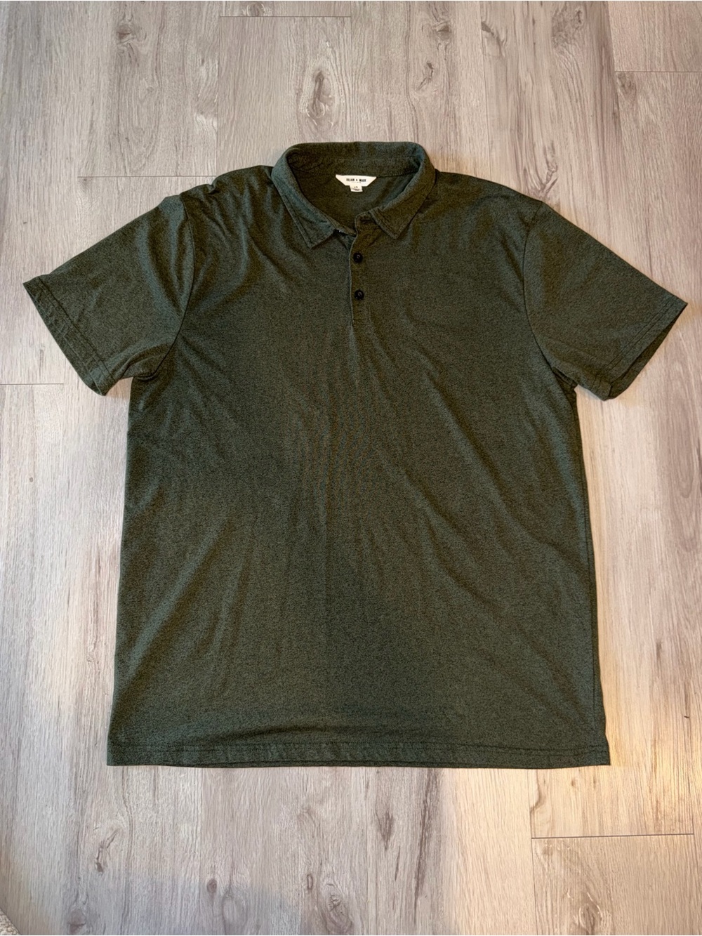 Men's Julian & Mark Short-Sleeve Dark Green Polo - Classic Casual Staple